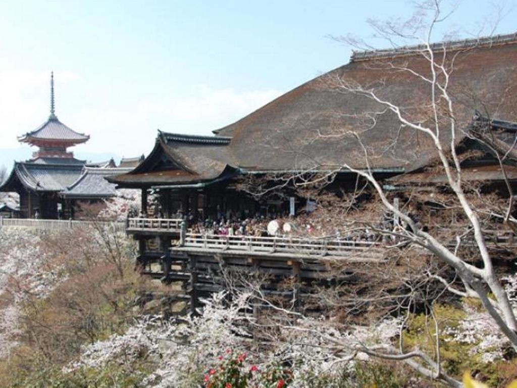 Gion Ryokan Karaku Kiotó Kültér fotó